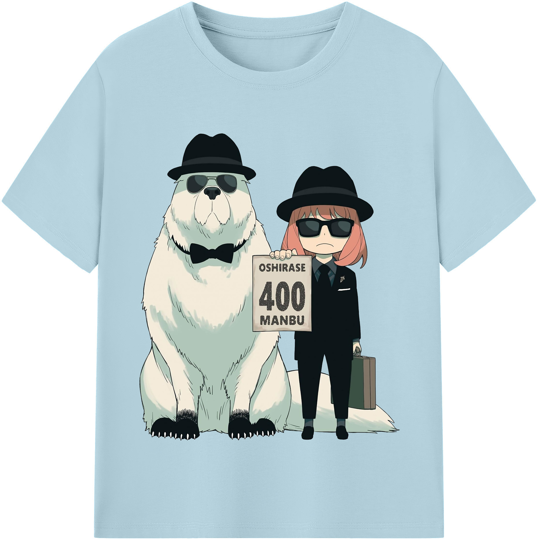 （画像用） SPY×FAMILY间谍家家酒 綿100％半袖Tシャツ（フロントプリント）